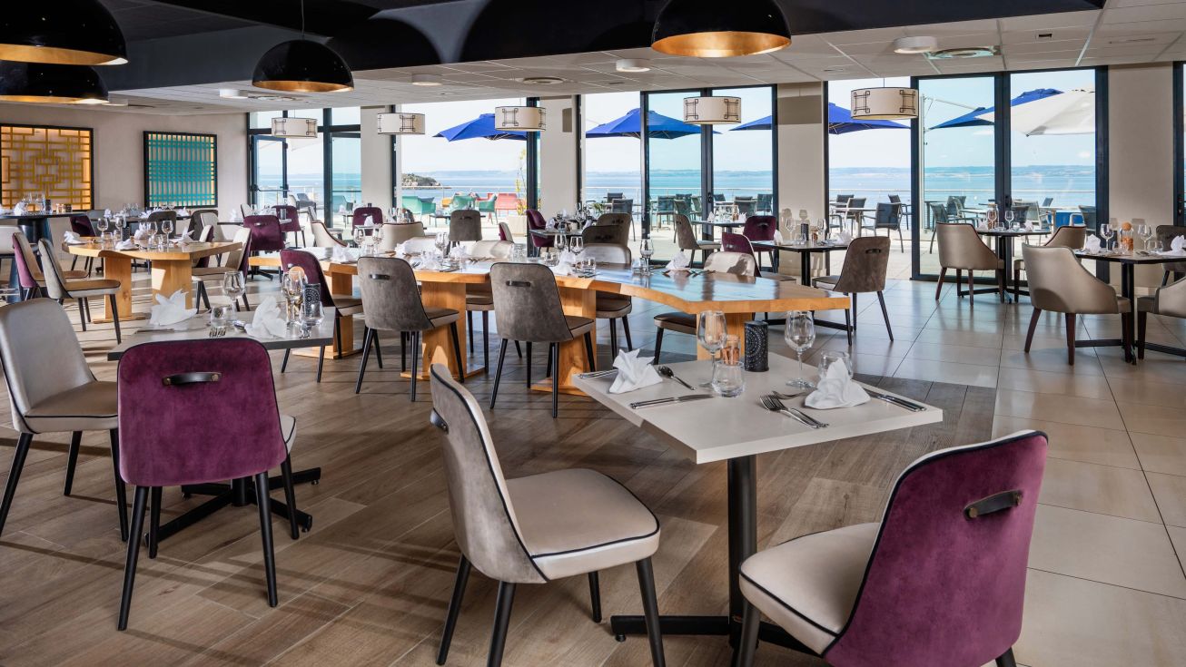 Restaurant l'aromatik valdys douarnenez vue mer