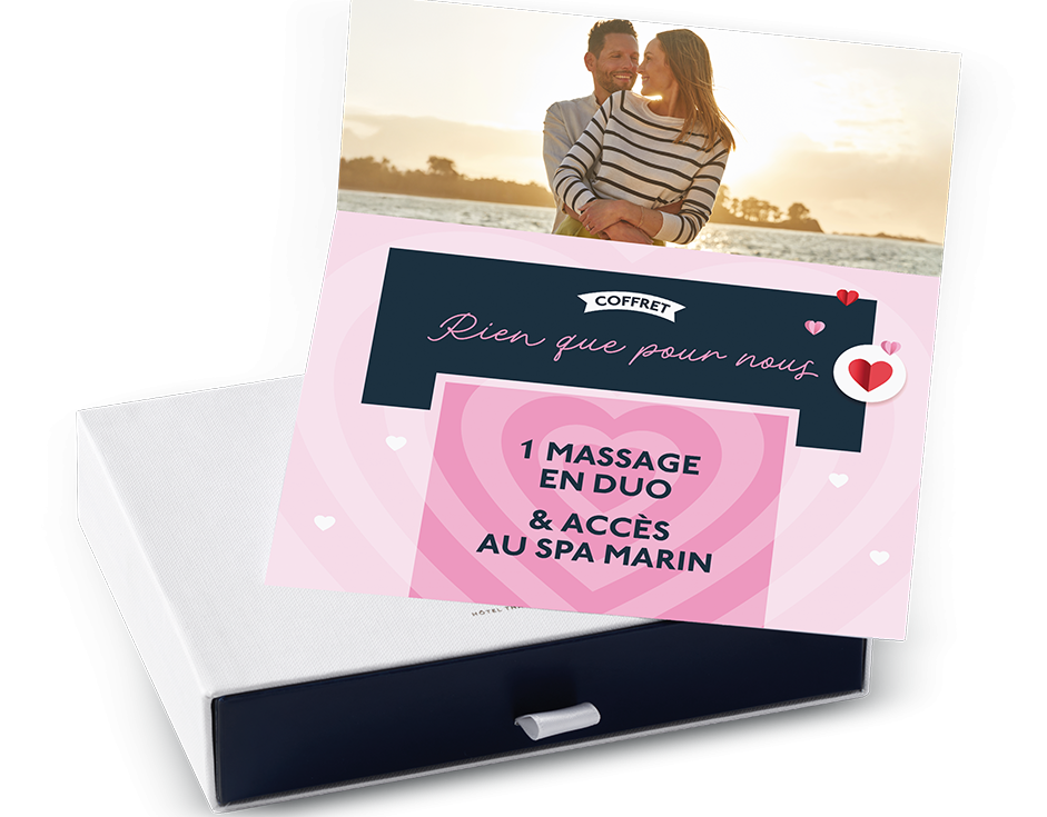 COFFRET CADEAU MOIS DE L'AMOUR VIGNETTE RIEN QUE NOUS