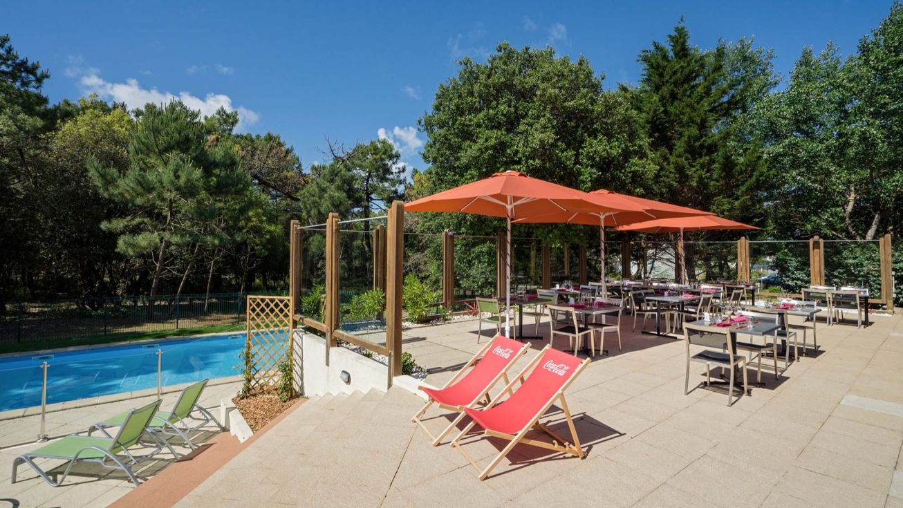 Terrasse extérieure du restaurant Valdys de Saint-Jean-de-Monts