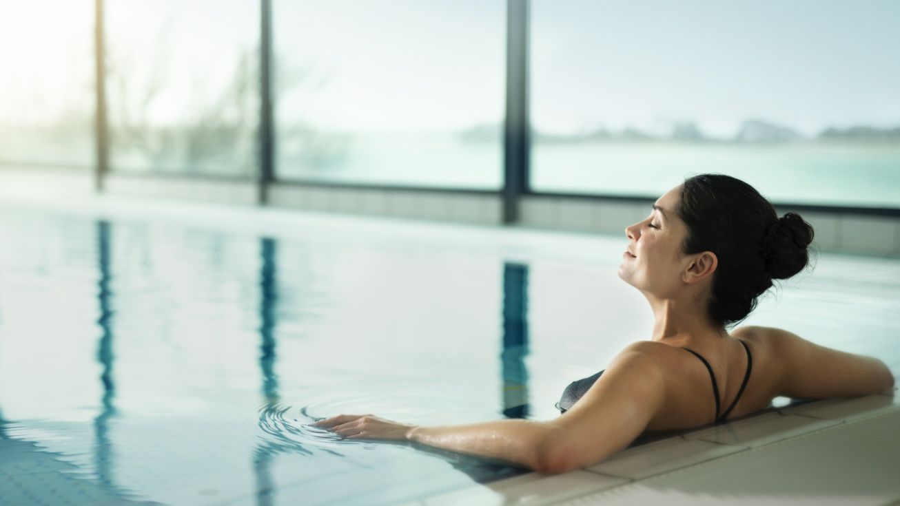 Femme spa marin