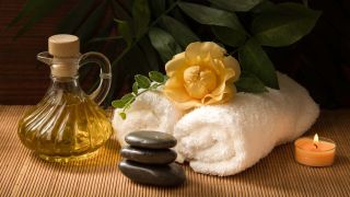 bougies et fleurs d'ambiance