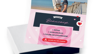 COFFRET CADEAU MOIS DE L'AMOUR VIGNETTE BEAUCOUP