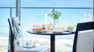 restaurant de centre thalasso avec vue sur la mer