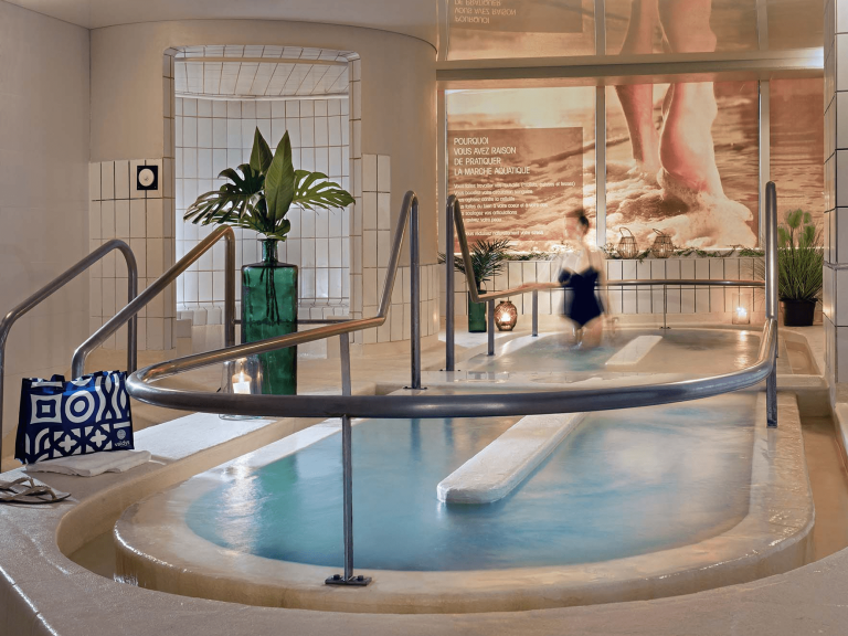 Rivière de marche en thalasso