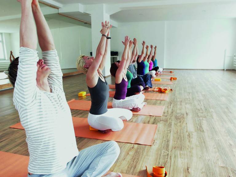 Cours de yoga au centre thalasso
