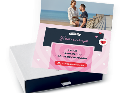 COFFRET CADEAU MOIS DE L'AMOUR VIGNETTE BEAUCOUP