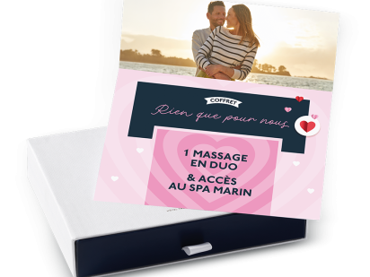 COFFRET CADEAU MOIS DE L'AMOUR VIGNETTE RIEN QUE NOUS