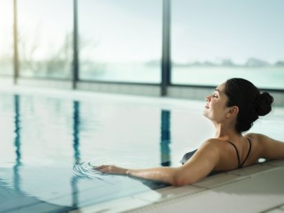 Femme spa marin