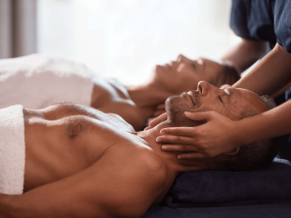 Couple massage zen duo de la cure thalasso