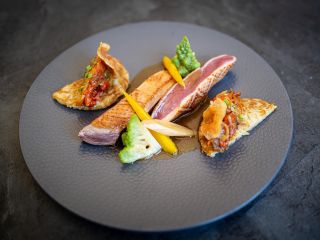 Plat restaurant Valdys Roscoff