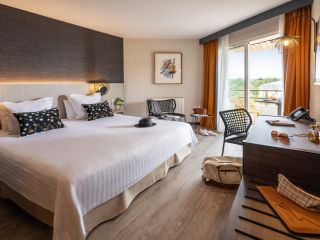 Chambre avec balcon vue mer hotel spa Valdys vendée
