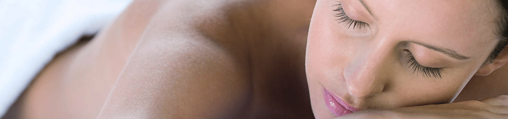 femme après un soin relaxant