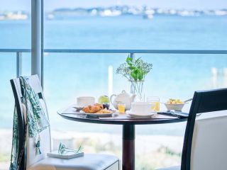 restaurant de centre thalasso avec vue sur la mer