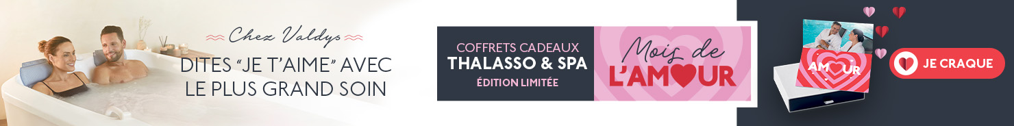 Coffrets cadeaux Thalasso & Spa en édition limitée - Mois de l'Amour