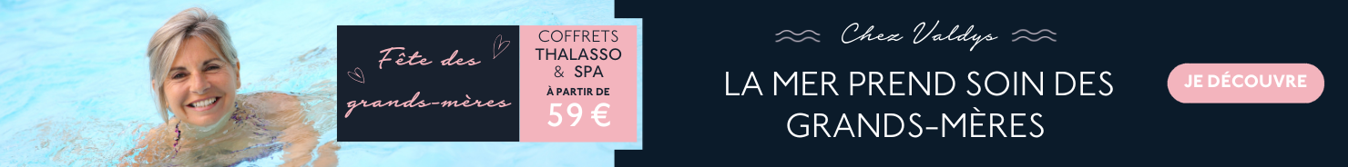 Fête des grands-mères - Coffrets Thalasso & Spa à partir de 59 €
